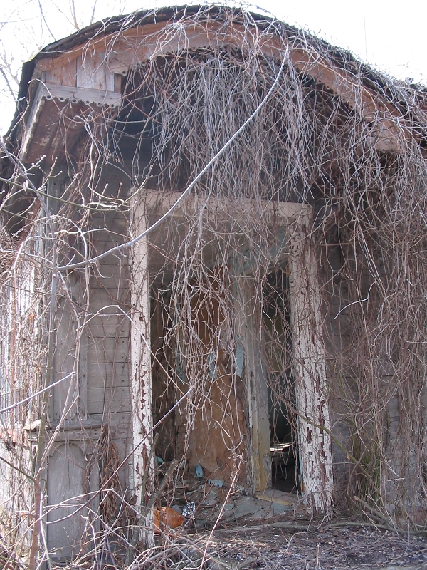Czarnobyl - wejście do budynku mieszkalnego, fot. własna