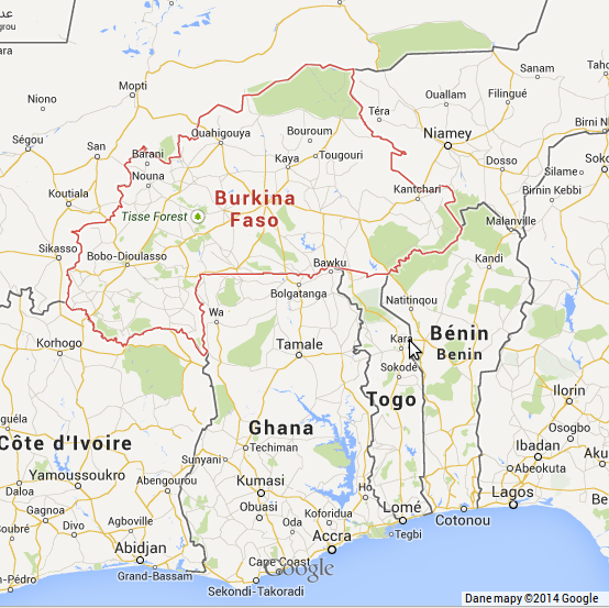 Burkina Faso - Benin - Togo - Ghana