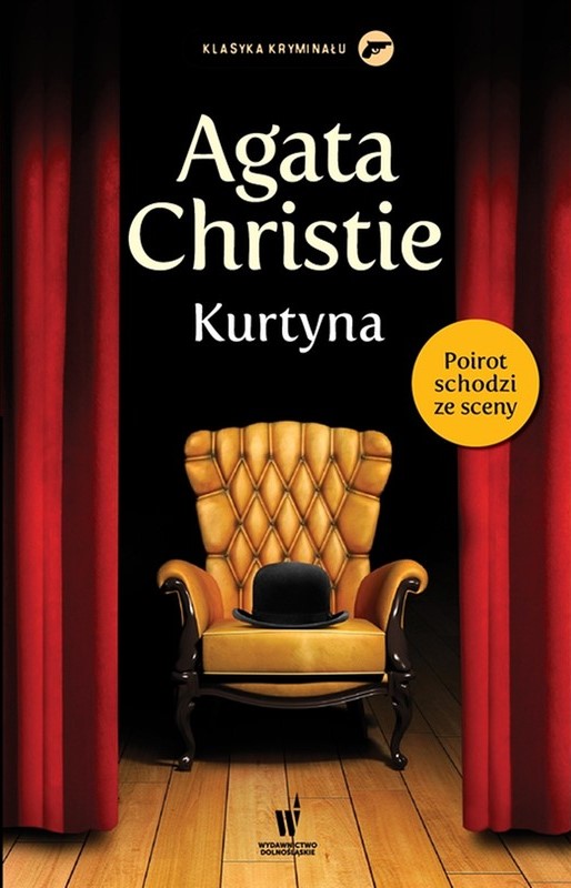 Agata Christie - Kurtyna (okładka)